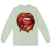 Matcha sports lips basketball Long Sleeve Tee - texasbilliewilder