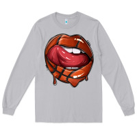 Moon Dust sports lips basketball Long Sleeve Tee - texasbilliewilder