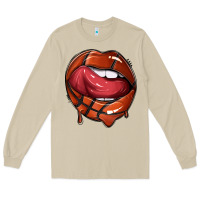 Sports Lips Basketball Long Sleeve Tee | Teevron