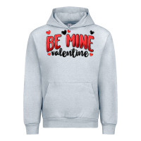 Heather Grey be mine valentine Urban Hoodie - MaliasSmallBusiness
