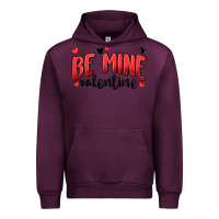 Mauve Wine be mine valentine Urban Hoodie - MaliasSmallBusiness