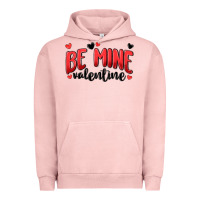 Pigment Salmon be mine valentine Urban Hoodie - MaliasSmallBusiness