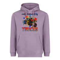Lavender easily distracted by trucks Heavyweight Hoodie - AdoDesignShop