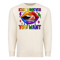 Sandshell kiss whoever you want Premium Sweatshirt - JahusDesignShop