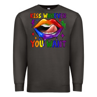 Smoke kiss whoever you want Premium Sweatshirt - JahusDesignShop