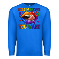True Royal kiss whoever you want Premium Sweatshirt - JahusDesignShop