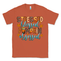 Copper stressed blessed pumpkin obsessed Classic Tee - Zillion Design Studio