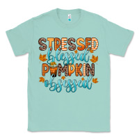 Seafoam stressed blessed pumpkin obsessed Classic Tee - Zillion Design Studio