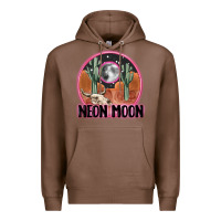 Chestnut neon moon Premium Hoodie - MaliasSmallBusiness