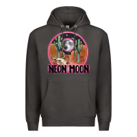 Smoke neon moon Premium Hoodie - MaliasSmallBusiness