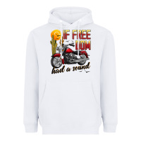 White if freedom had a sound Heavyweight Hoodie - JahusDesignShop