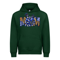 Foreset Green cheer mom Urban Hoodie - NancyCooperArtShop