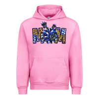 Fuchsia Pink cheer mom Urban Hoodie - NancyCooperArtShop
