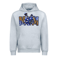 Heather Grey cheer mom Urban Hoodie - NancyCooperArtShop