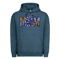 Pigment Midnight Navy cheer mom Urban Hoodie - NancyCooperArtShop