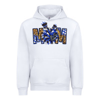 White cheer mom Urban Hoodie - NancyCooperArtShop