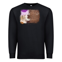Black Wood Cowhide Pattern Premium Sweatshirt - Bettercallsaul