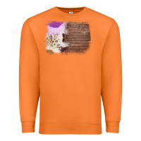 Carrot Wood Cowhide Pattern Premium Sweatshirt - Bettercallsaul