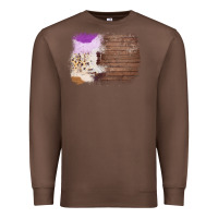 Chestnut Wood Cowhide Pattern Premium Sweatshirt - Bettercallsaul