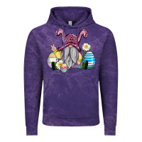 Cloud Purple easter gnome with eggs Vintage Hoodie - AdoDesignShop