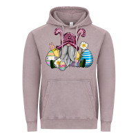 Vintage Zinc easter gnome with eggs Vintage Hoodie - AdoDesignShop