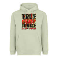 Matcha true crime junkie all day every day Heavyweight Hoodie - JahusDesignShop