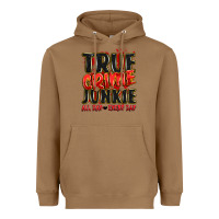 Toasted Coconut true crime junkie all day every day Heavyweight Hoodie - JahusDesignShop