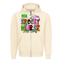 Sandshell one spooky nurse Zipper Hoodie - Zillion Design Studio