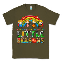 Army Green i love my job for all the little reasons Classic Tee - texasbilliewilder