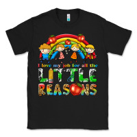Black i love my job for all the little reasons Classic Tee - texasbilliewilder