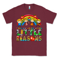 Burgundy i love my job for all the little reasons Classic Tee - texasbilliewilder