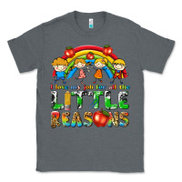 Charcoal Heather i love my job for all the little reasons Classic Tee - texasbilliewilder