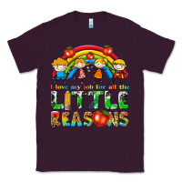 Plum i love my job for all the little reasons Classic Tee - texasbilliewilder