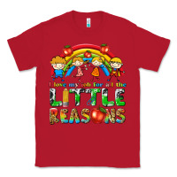 Red i love my job for all the little reasons Classic Tee - texasbilliewilder