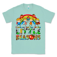 Seafoam i love my job for all the little reasons Classic Tee - texasbilliewilder