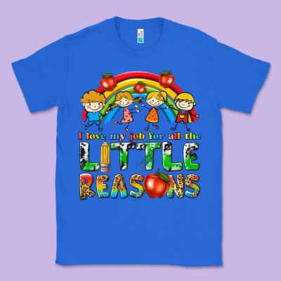 I Love My Job For All The Little Reasons Classic Tee Designed By Texasbilliewilder