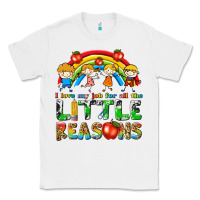 White i love my job for all the little reasons Classic Tee - texasbilliewilder