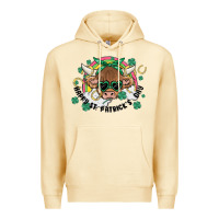 Pina Colada st. patrick's day highland cow Premium Hoodie - MaliasSmallBusiness