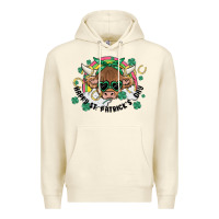 Sandshell st. patrick's day highland cow Premium Hoodie - MaliasSmallBusiness