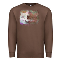 Chestnut Cowhide Wood Glitter Pattern Premium Sweatshirt - Bettercallsaul