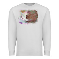 Dove Grey Cowhide Wood Glitter Pattern Premium Sweatshirt - Bettercallsaul