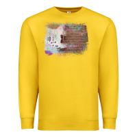 Lemon Cowhide Wood Glitter Pattern Premium Sweatshirt - Bettercallsaul