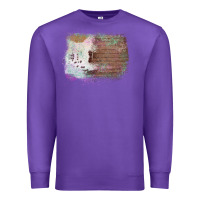 Purple Cowhide Wood Glitter Pattern Premium Sweatshirt - Bettercallsaul