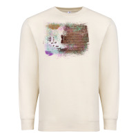 Sandshell Cowhide Wood Glitter Pattern Premium Sweatshirt - Bettercallsaul