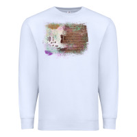 White Cowhide Wood Glitter Pattern Premium Sweatshirt - Bettercallsaul