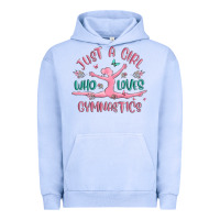 Pigment Grape Ice just a girl who loves gymnastics Urban Hoodie - MaliasSmallBusiness