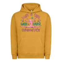 Pigment Peanut Butter just a girl who loves gymnastics Urban Hoodie - MaliasSmallBusiness