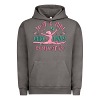 Pigment Tornado just a girl who loves gymnastics Urban Hoodie - MaliasSmallBusiness