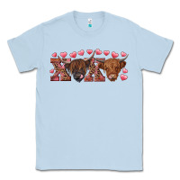 Xoxo Highland Cows Classic Tee | Teevron