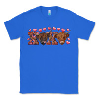 True Royal xoxo highland cows Classic Tee - RanaPortraitStore